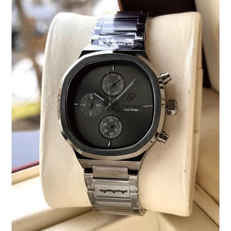 ساعت مچی مردانه ویتوریا VT3477 صفحه هشت ضلعی — تصویر ۳