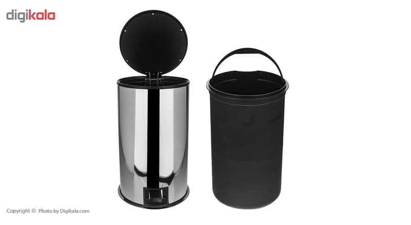 سطل زباله پدالی آکا الکتریک مدل AK1-2099 گنجایش 20 لیتر کدm22271 — تصویر ۴