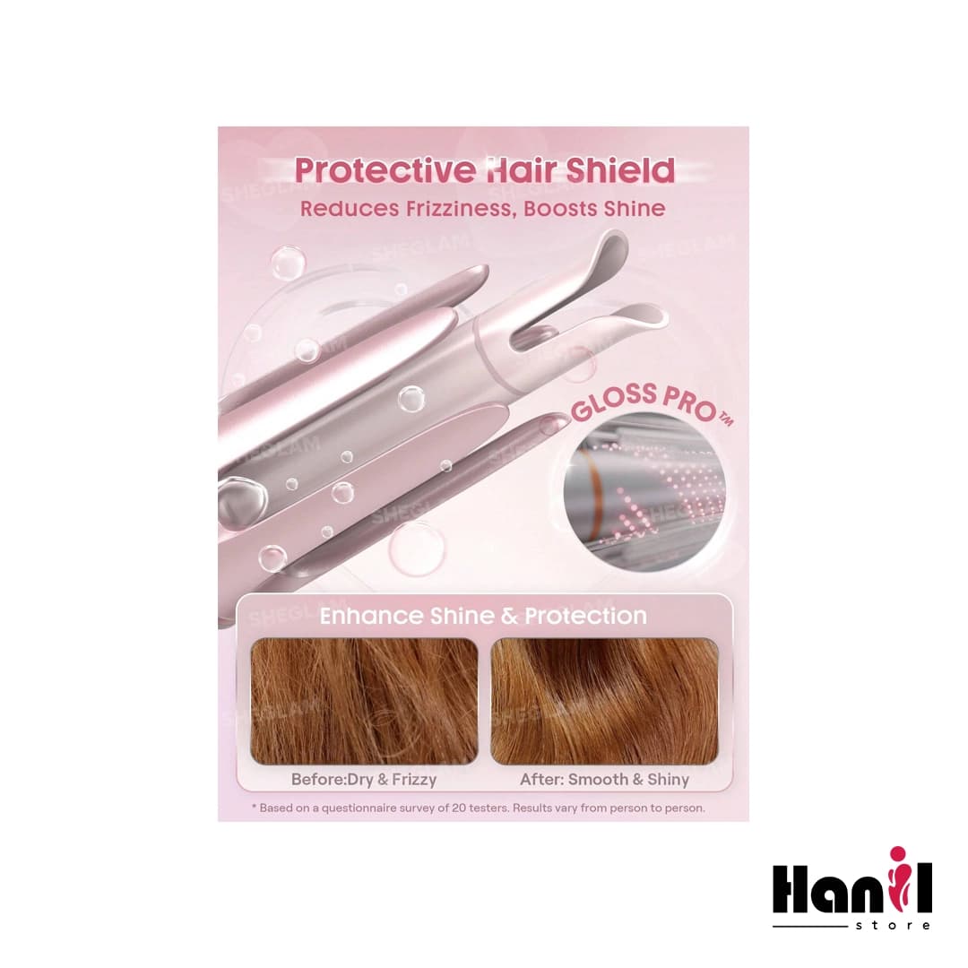 دستگاه فر کننده و حالت دهنده (کرلی) مو شیگلم مدل Cupids Charm One-Touch 32mm — تصویر ۶