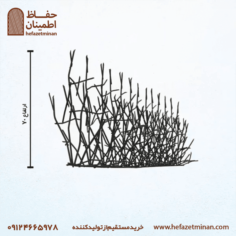حفاظ بوته ای تراکم ۸۸ میلگرد ۱۰ کوره ای — تصویر ۳