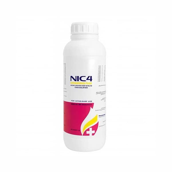 NIC4 Vitamino Plus نیکفور – مولتیویتامین و اسیدآمینه طیور و کبوتر 3۰ سیسی