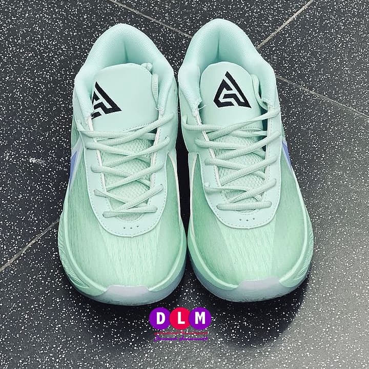 کفش بسکتبال نایک زوم فریک 6 رنگ سبز آبی/ Nike Zoom Freak 6 — تصویر ۵