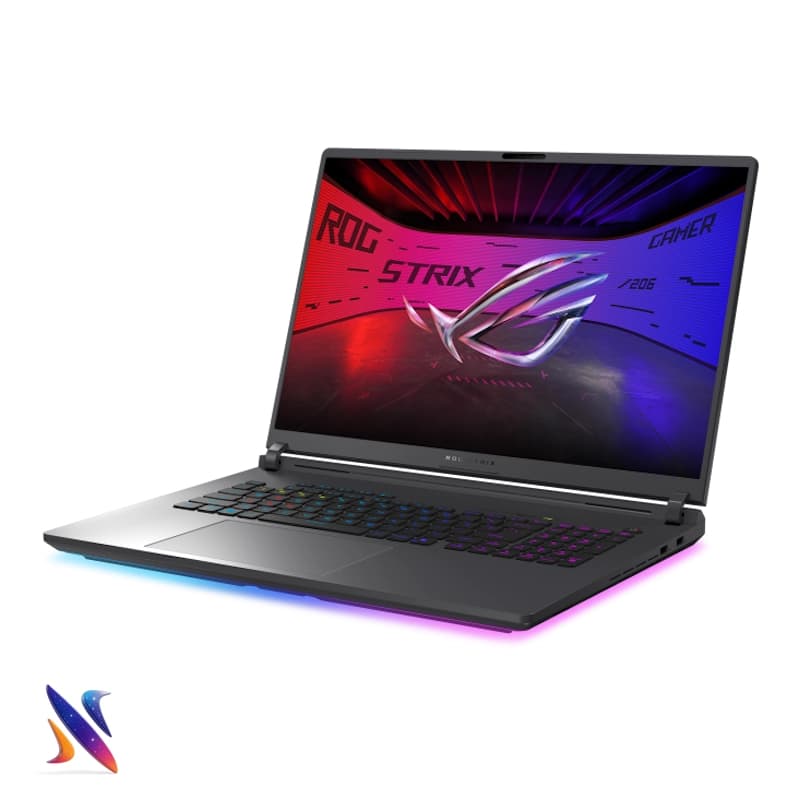 لپ تاپ 18 اینچی گیمینگ ایسوس Asus ROG Strix G815LR Core ULTRA 9-275HX 24GB 512GB 12G-RTX5070Ti Nvidia Graphics 240Hz 2K + Bag & Mouse — تصویر ۴