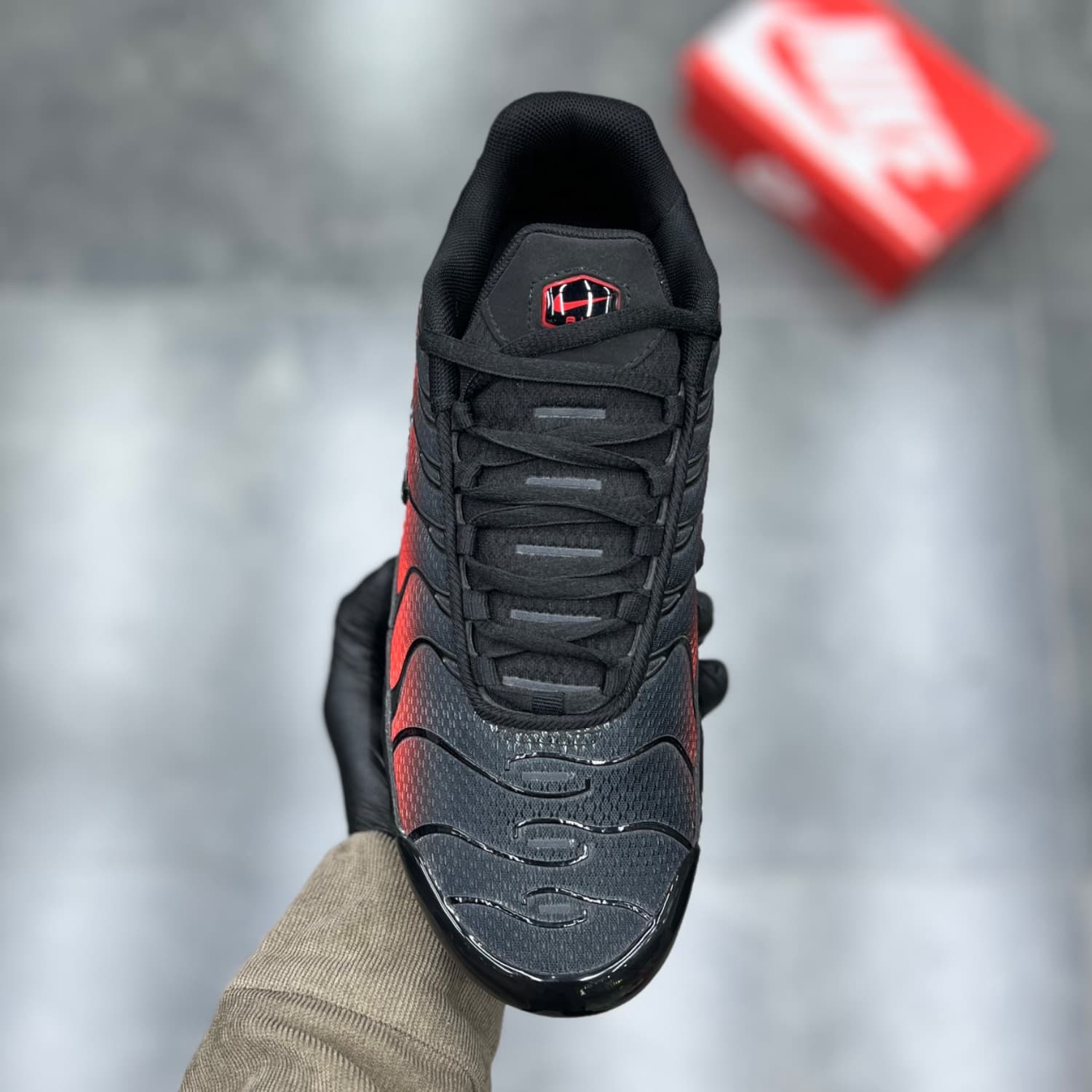 نایک ایرمکس تی ان مشکی قرمز Nike Air Max Plus Tn Red Black — تصویر ۲