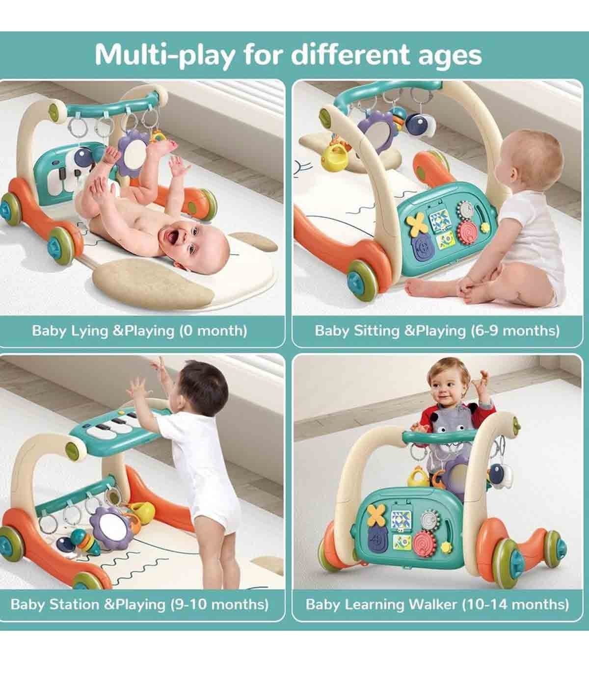 تشک بازی کودک 2کاره واکر شو ویوا کیدز _viva kids — تصویر ۲