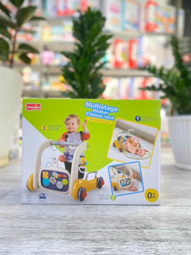 تشک بازی کودک 2کاره واکر شو ویوا کیدز _viva kids — تصویر ۶