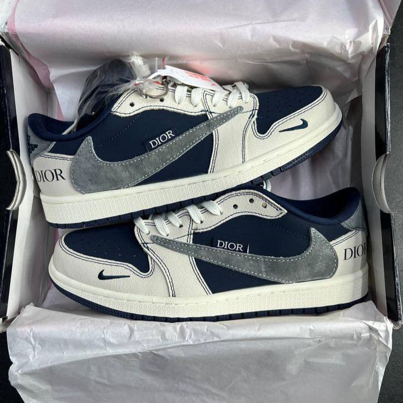 جردن 1 لو ترویس دیور Jordan Travis x Dior — تصویر ۲