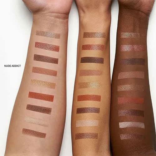 پالت سایه چشم میس بیوتی Nude Addict گلدن رز — تصویر ۹