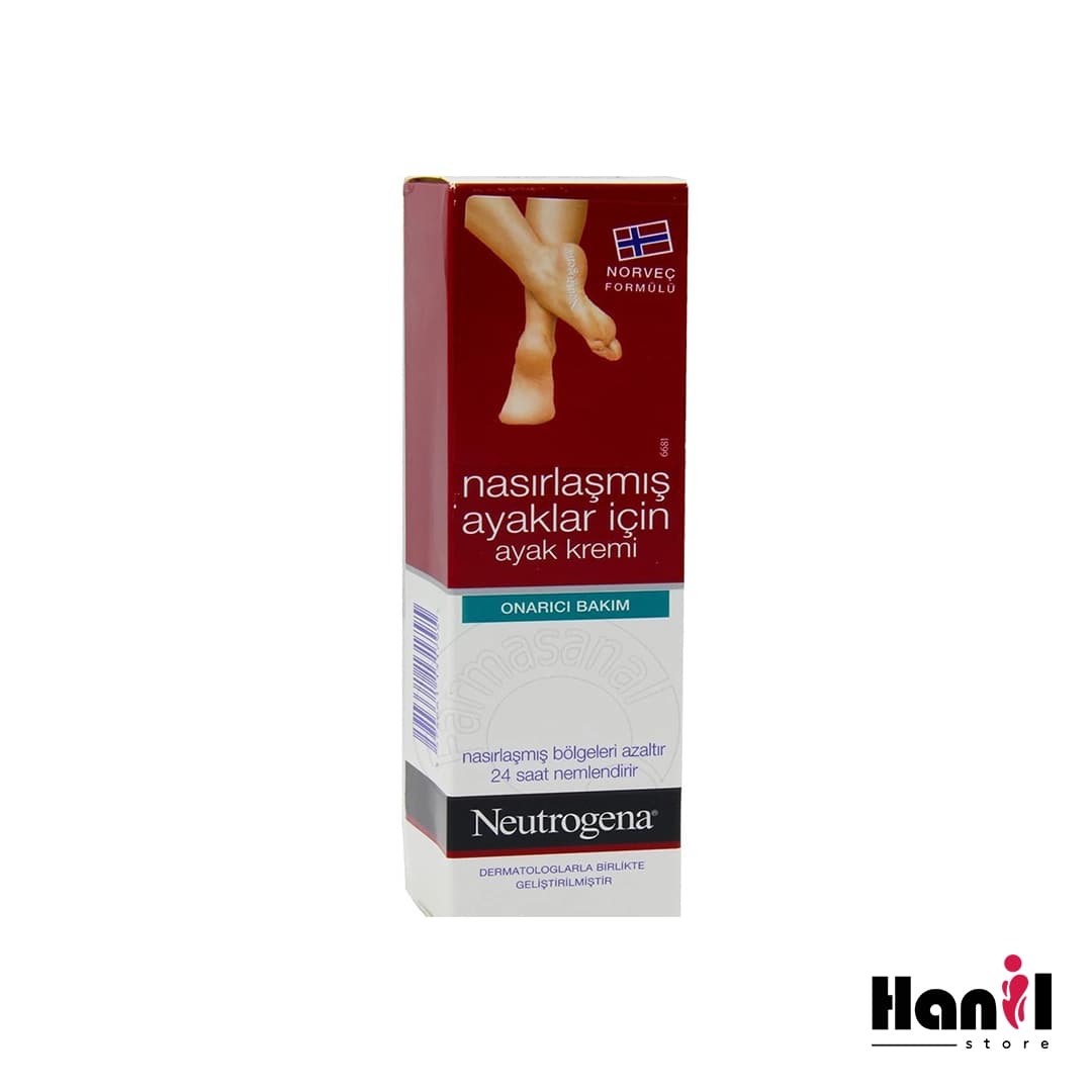 کرم ترک پا نوتروژینا مناسب پوست ترک خورده و پینه دار — تصویر ۲