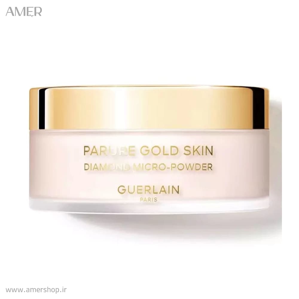 پودر فیکس گرلن Gold Skin رنگ clair light 02