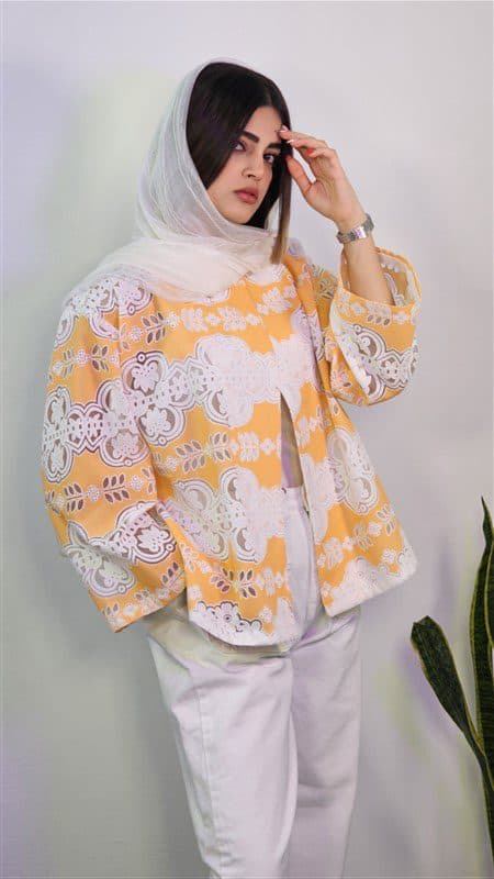 کت زنانه یاخما نارنجی