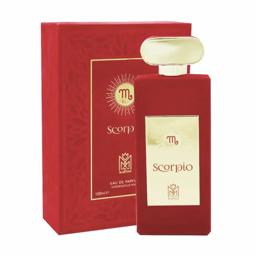 ادکلن زنانه مارتینی مدل اسکورپیو (Scorpio) حجم 100 میلی لیتر_مشابه رایحه ادکلن باکارات رژ