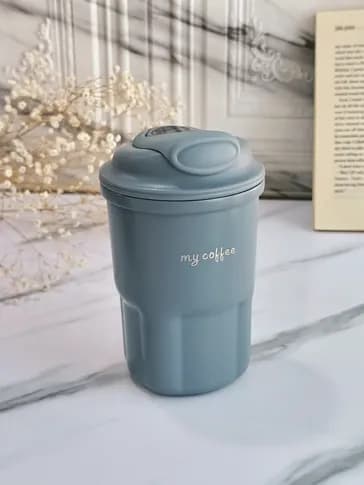 تراول ماگ هوشمند دماسنج دار استیل 450 میلی لیتر — تصویر ۴