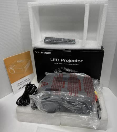 ویدئو پروژکتور vilinice led projector vl208 — تصویر ۶