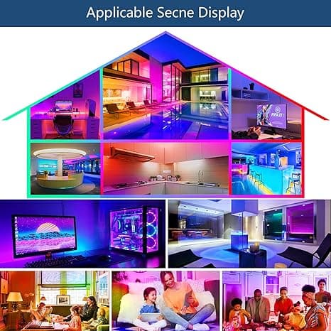 نوار ال ای دی طرح برنامه پذیر مدل WS2812 IP20 طول 5 متر — تصویر ۴