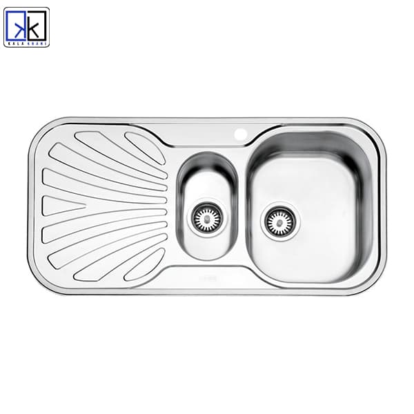 سینک توکار استیل البرز کد 510 — تصویر ۴