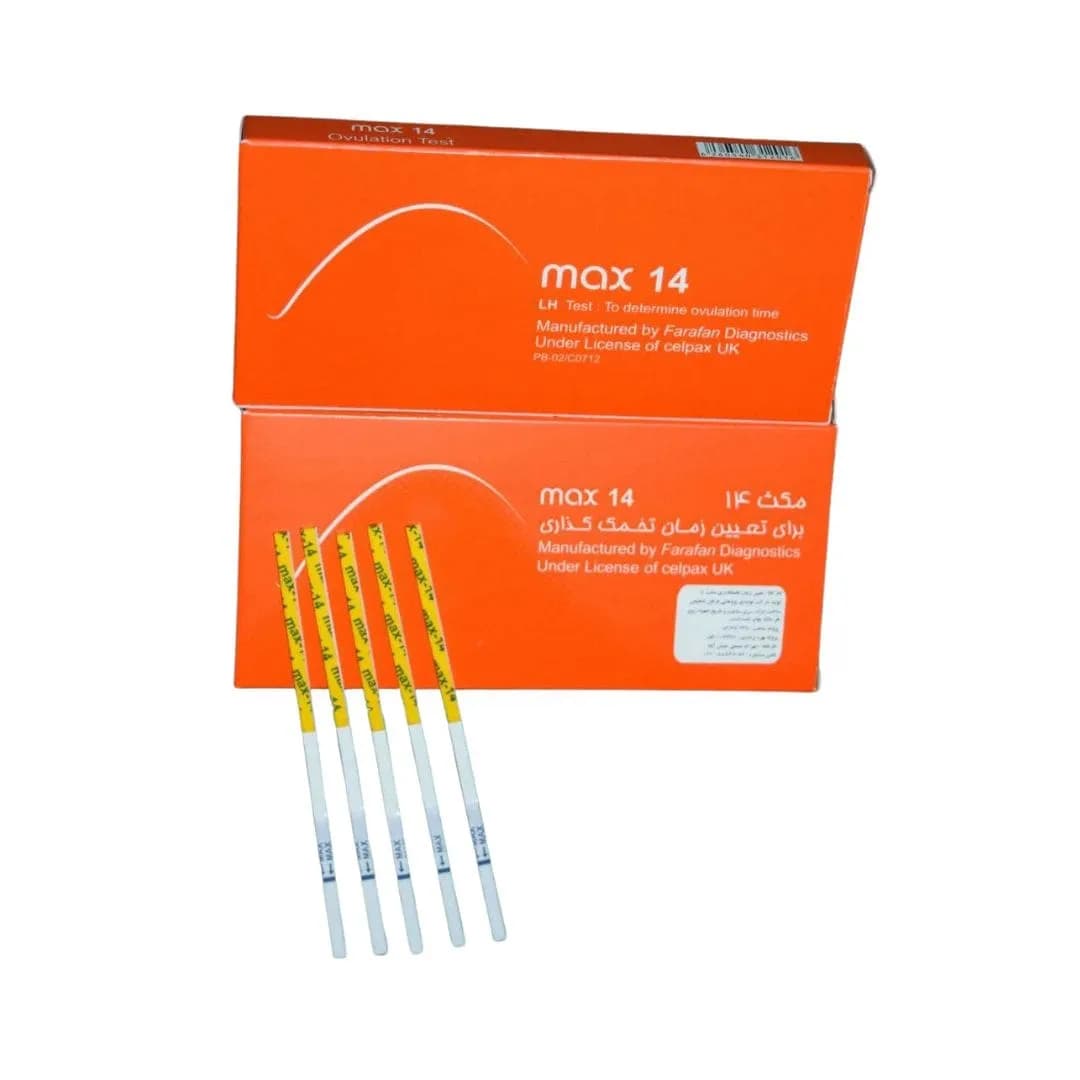 تست بارداری MOX14 تعیین زمان تخمک گذاری — تصویر ۲