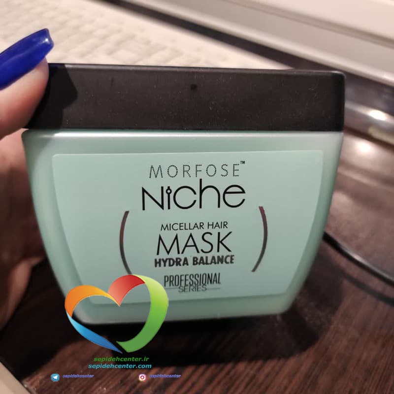 ماسک مو نیچ هیدرا بالانس مورفوس مخصوص موی خشک Morfose Masque niche hydra balance حجم 500 میل — تصویر ۴