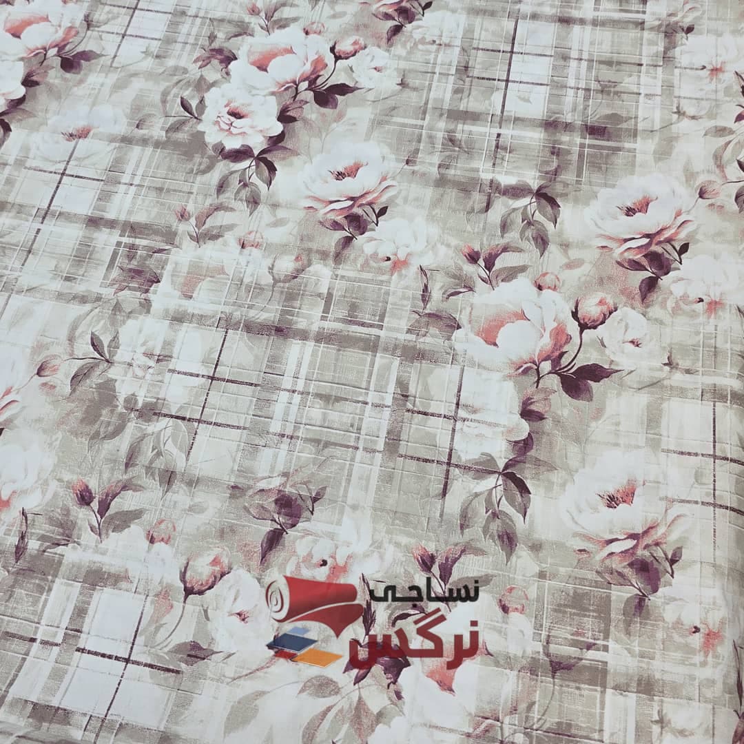 ملحفه نخ پنبه عرض 2 متر – کد 642