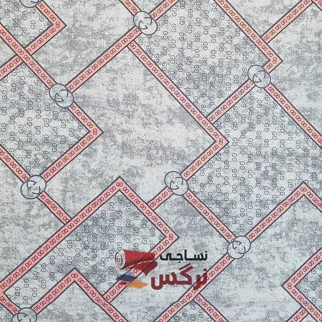 ملحفه 70% نخ طرح گوچی عرض 2 کد 403
