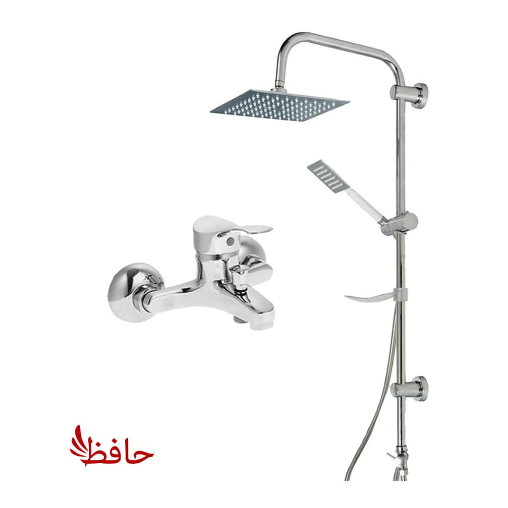 ست 2 عددی شیرآلات اهرمی و علم دوش حمام رسوب گیر اتومات