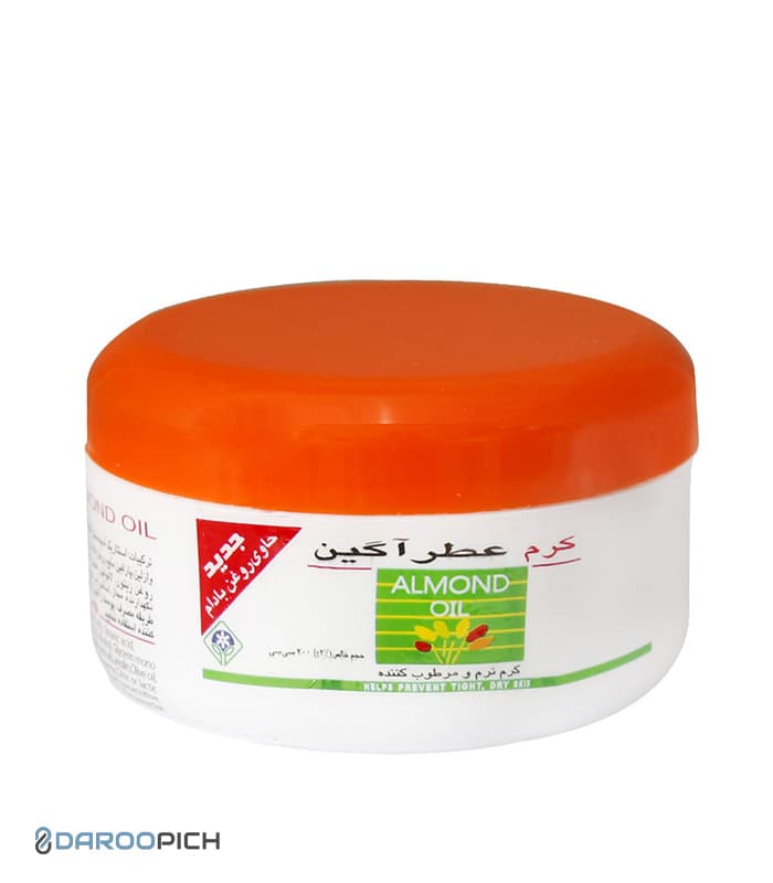 کرم مرطوب کننده روغن بادام عطرآگین 200 میلی لیتر — تصویر ۶