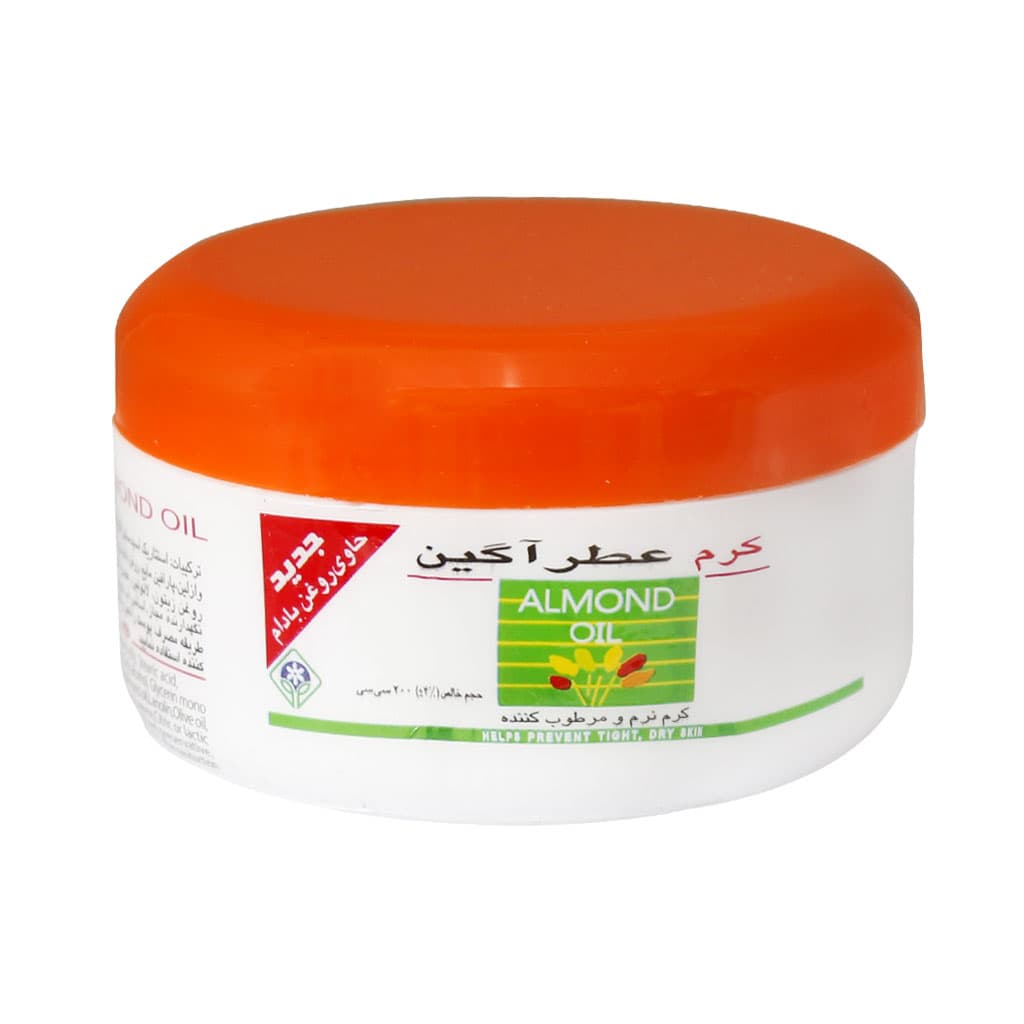 کرم مرطوب کننده روغن بادام عطرآگین 200 میلی لیتر — تصویر ۵