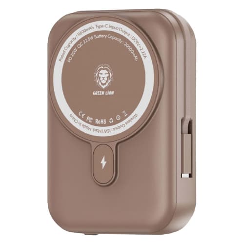 پاوربانک گرین لاین موناکو 20وات (Green Lion Monaco MagSafe 20000mAh) — تصویر ۲