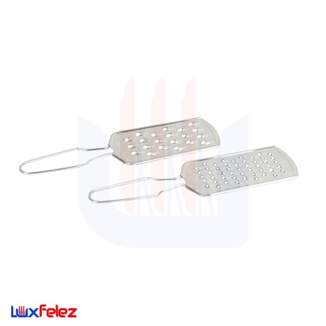رنده استیل مدل تخت کوچک دسته دار — تصویر ۲