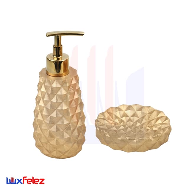ست سرویس بهداشتی رزین الماس کد 370 شش پارچه — تصویر ۳