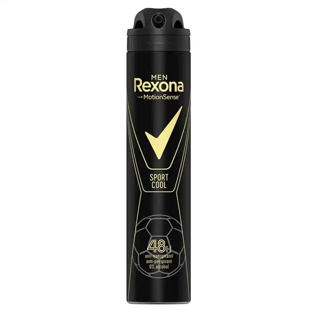 اسپری بدن رکسونا مدل اسپرت کول حجم 200 میلی لیتر اورجینال | Rexona Sport Cool Body Spray