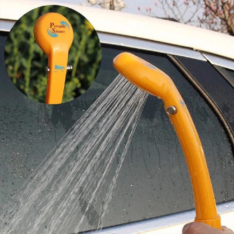دوش مسافرتی فندکی مدل Shower mop — تصویر ۳