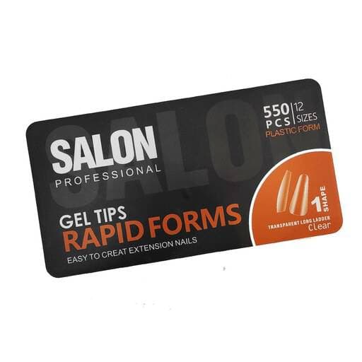 ژلیکس قالب دائمی کاشت ژل ناخن 550 عددی سالن salon — تصویر ۴
