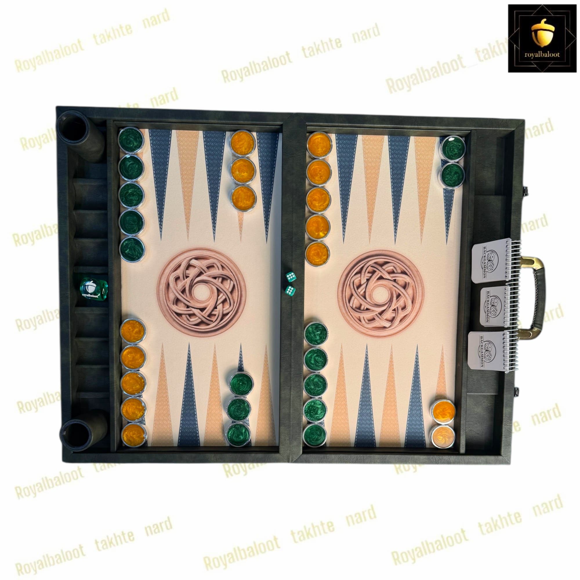 تخته نرد مدرن طرح پارسیان کد 673