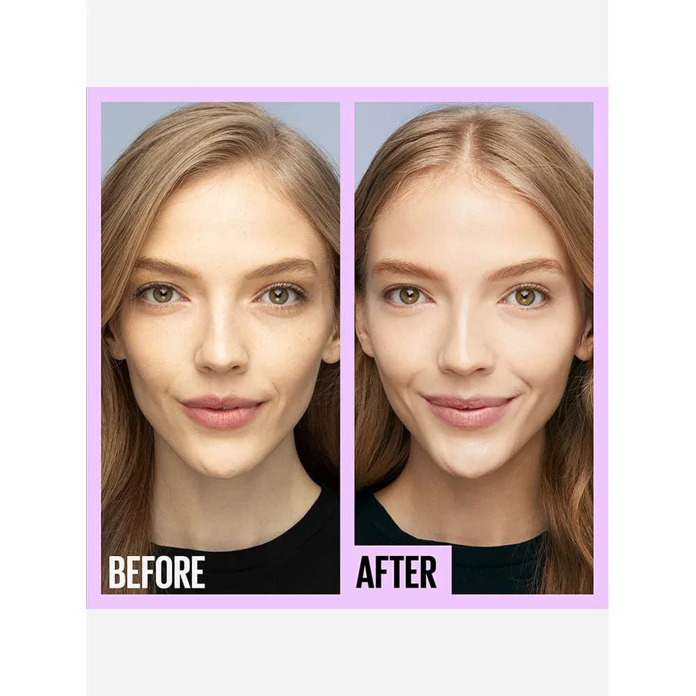 پرایمر آبرسان فیت می میبلین مدل luminous+ smooth مناسب پوست های نرمال تا خشک حجم ۳۰ میل — تصویر ۶