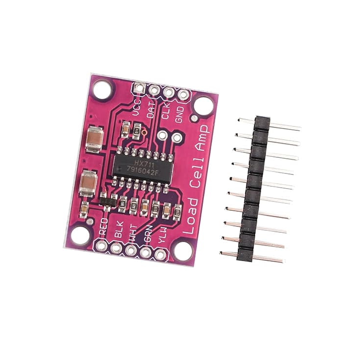 ماژول 24 بیت لودسل HX711 LOAD CELL برد بنفش (CJMCU) — تصویر ۲