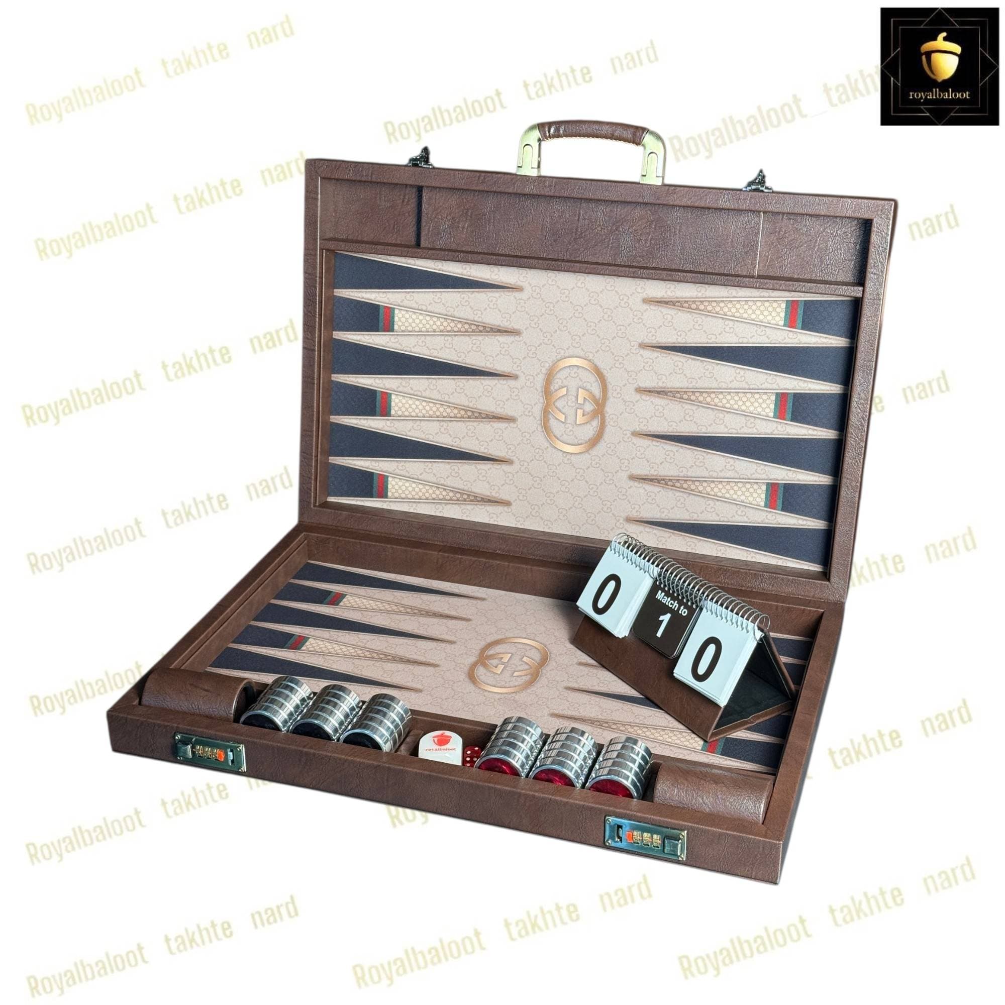 تخته نرد مدرن طرح گوچی کد 651 — تصویر ۲