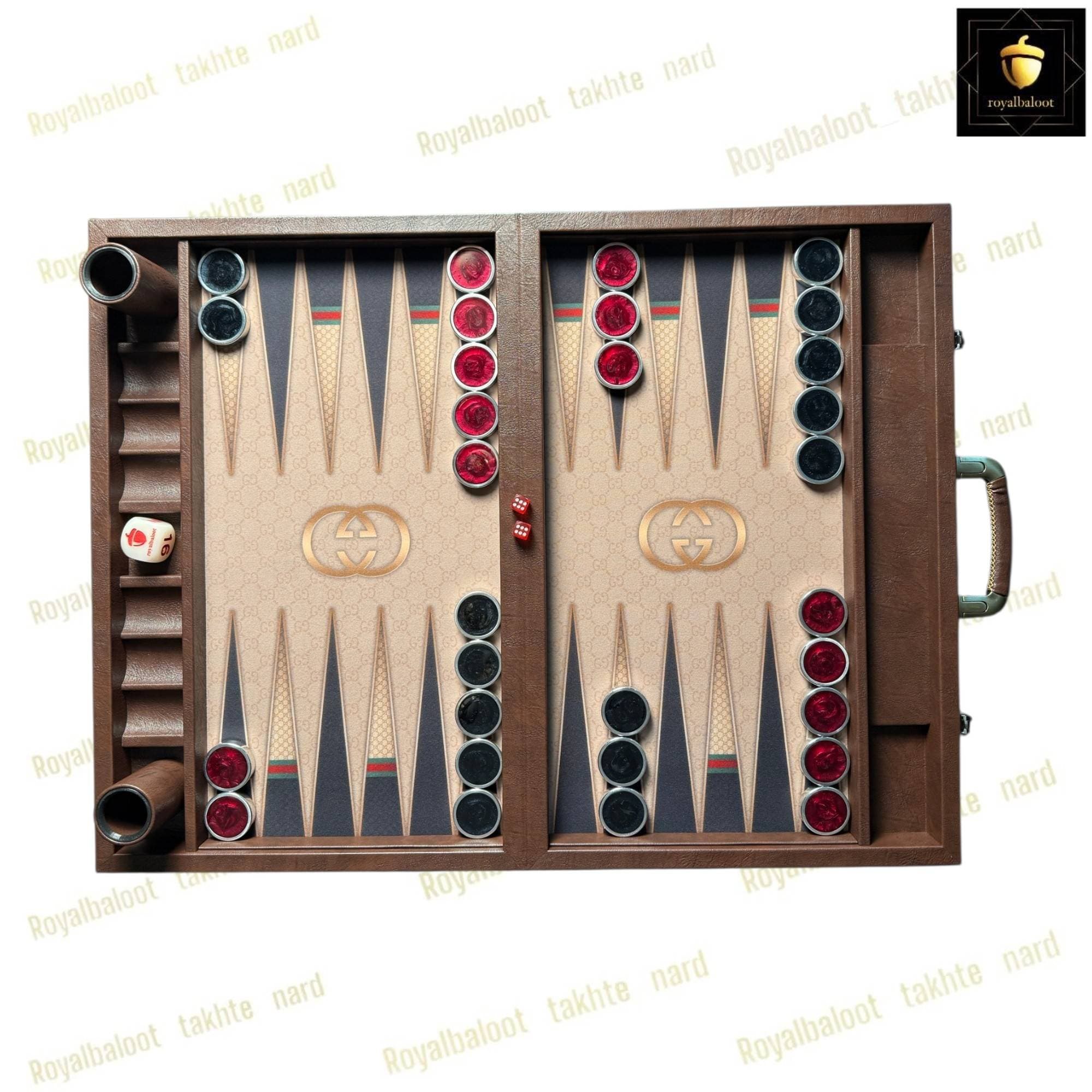 تخته نرد مدرن طرح گوچی کد 651