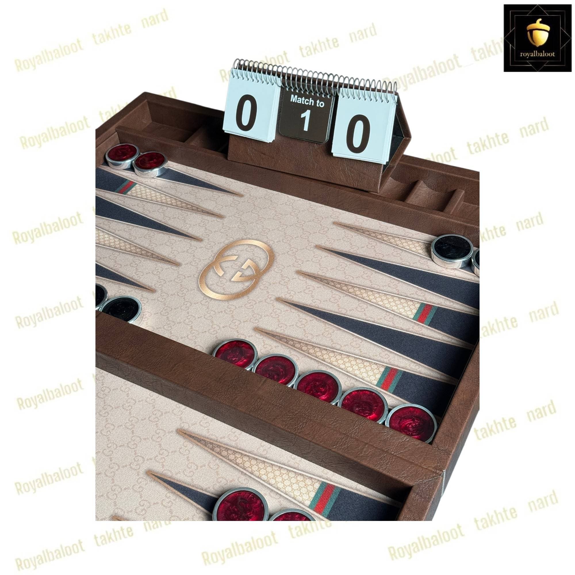 تخته نرد مدرن طرح گوچی کد 651 — تصویر ۵