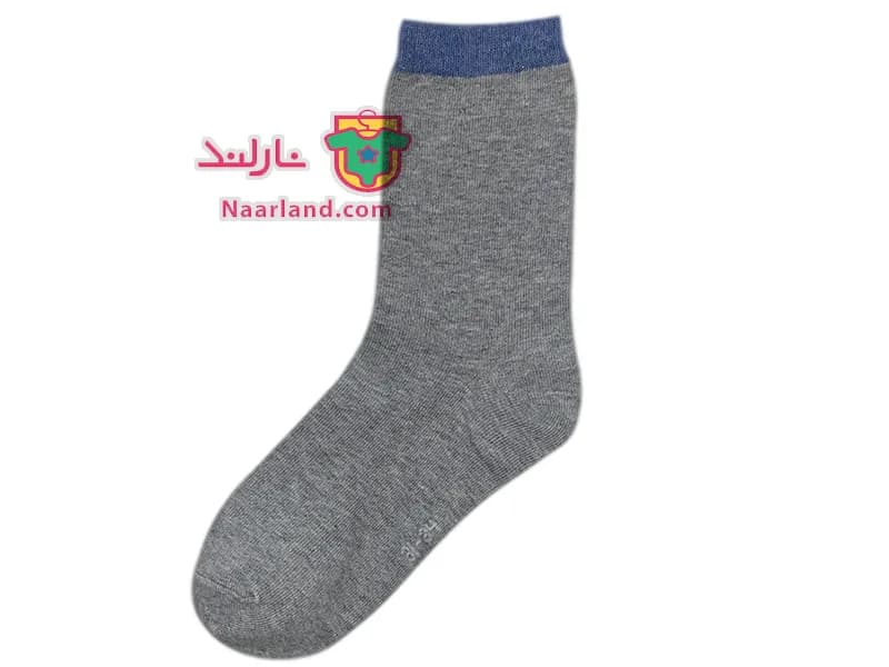 مجموعه 5 جفتی جوراب نخی Pepperts آلمان خاکستری آبی — تصویر ۴