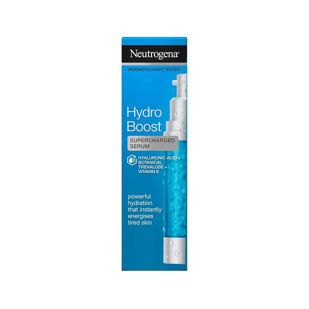 سرم آبرسان قوی نیتروژنا NEUTROGENA سری هیدروبوست Hydro Boost مدل سوپر شارژ Supercharged حجم 30 میل — تصویر ۳