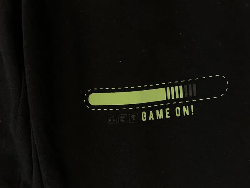 شلوار اسلش دورس Peppetrs آلمان مشکی طرح Gamer — تصویر ۳