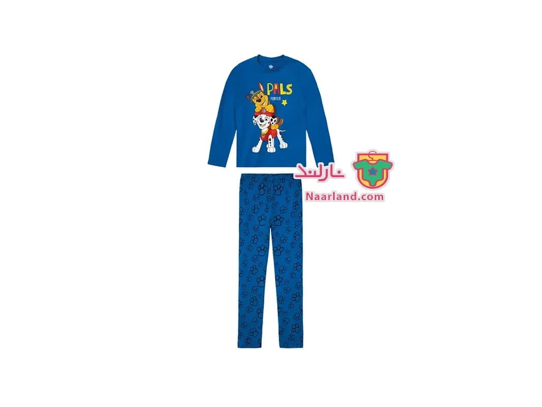 ست بلوز شلوار Paw Patrol آبی طرح سگهای نگهبان