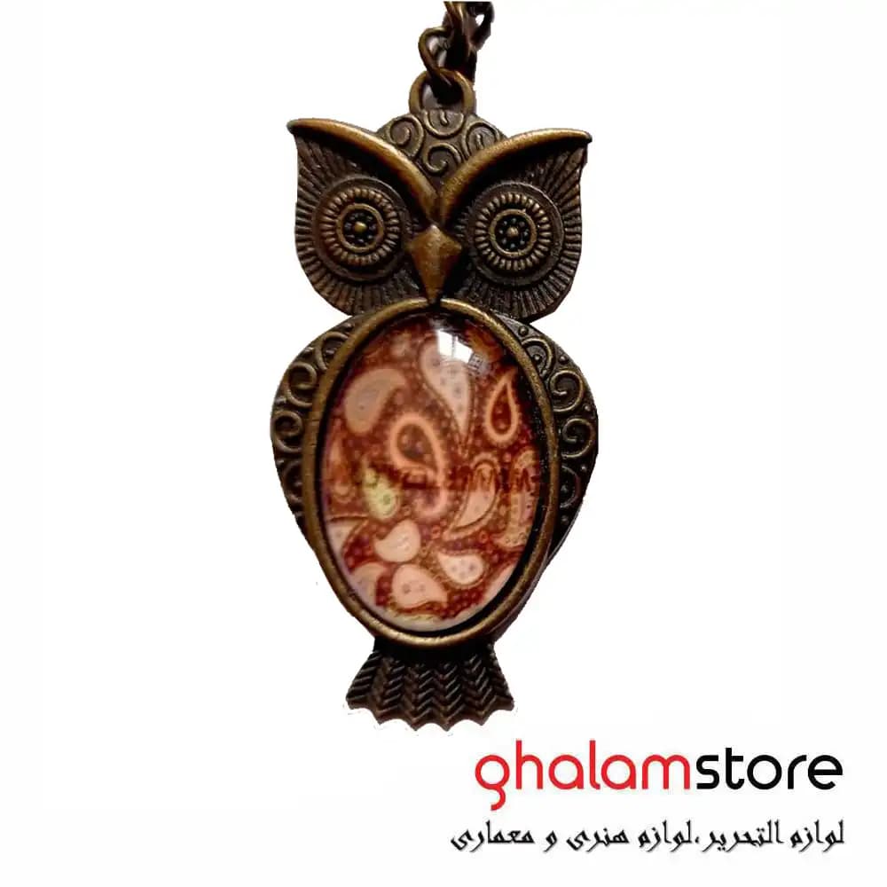 گردنبند زنانه مدل جغد کد 15 — تصویر ۲