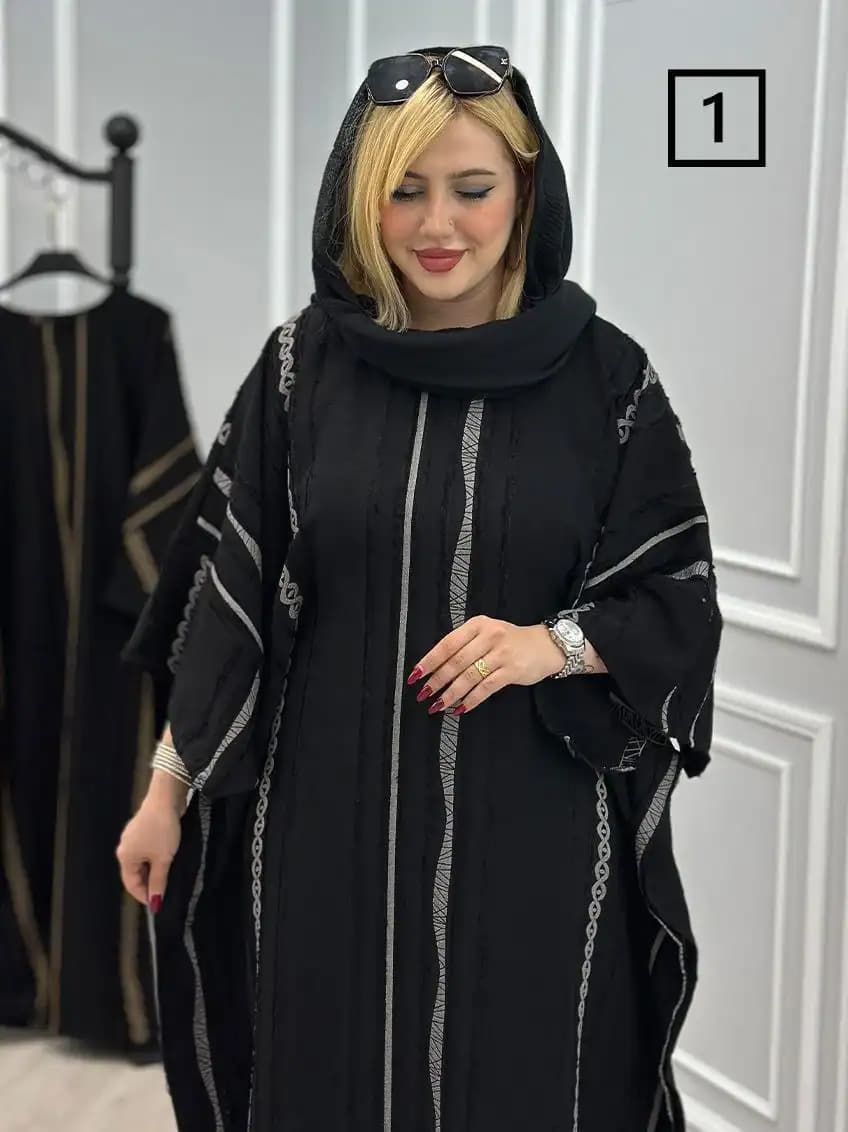 مانتو عبایی مدل سپیدار