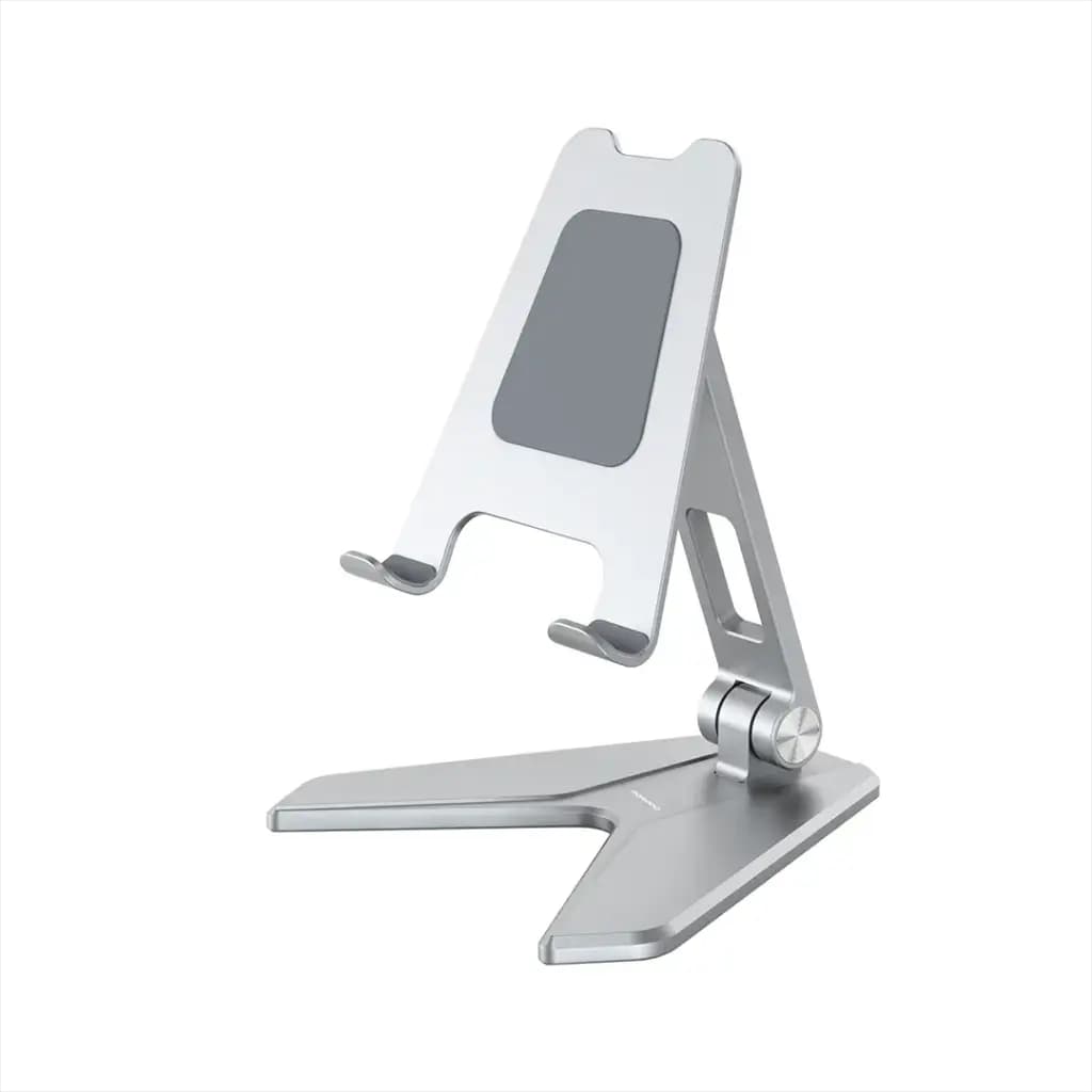 هولدر فلزی موبایل پرودو(PD-HSM21)Porodo Aluminum Alloy Mobile Stand – Silver