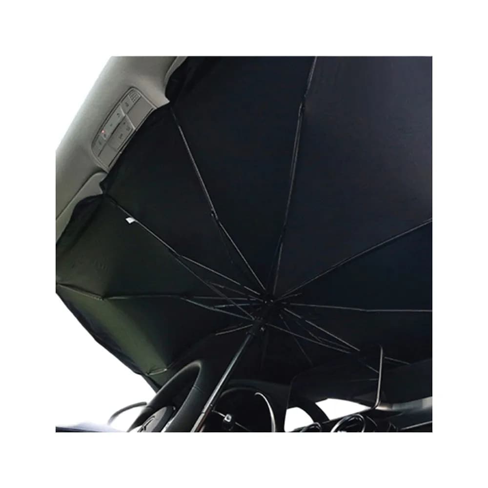 چتر آفتابگیر شیشه جلو خودرو گرین لاین(GNCWNSHDUMB)Green lion Car Windshield Umbrella – Black — تصویر ۴