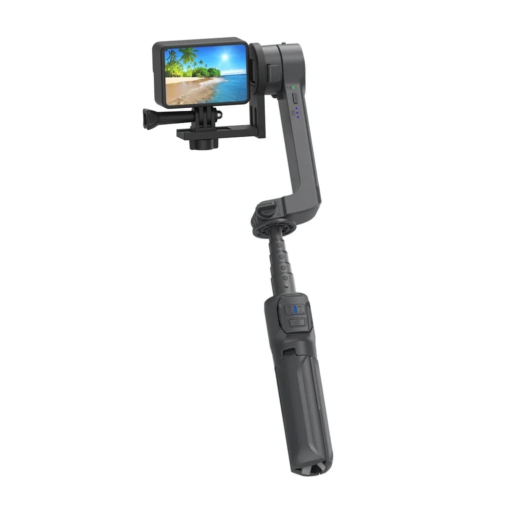 گیمبال و استابلایزر دو محوره پرودو(PD-LFST034)Porodo 2-Axis Gimbal Stablizer – Black