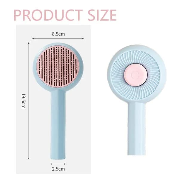 برس موی حیوانات خانگی با دکمه تخلیه مو SWIRL Pet Brush — تصویر ۶