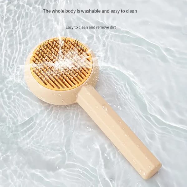برس موی حیوانات خانگی با دکمه تخلیه مو SWIRL Pet Brush — تصویر ۷